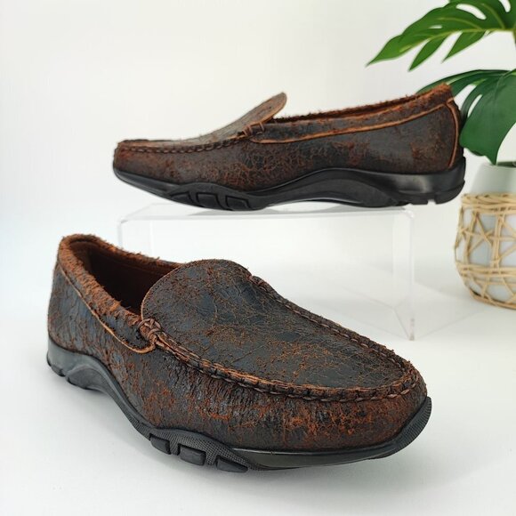 AE By Allen Edmonds Men\'s Brown Leather Loafers Size 7.5 main image 6